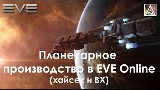 EVE Online. Гайд для по планетарному производству в хайсеке и ВХ для новичков