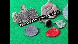 Wykopałem Wiktoriańska pieczątkę  Wykopki 2019 w UK XP Deus cz 53