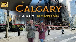 Calgary Canada  Downtown  Morning Walking Tour #canada #calgary #alberta #walkingtour #thingstodo