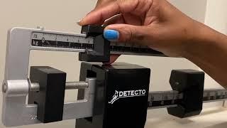 Measuring Height and Weight  Medical Assisting Lesson  How To Check Height and Weight