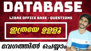 2024 SSLC IT  DATABASE   Libre office base  Important model questions