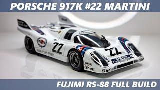 Porsche 917k from Fujimi the Le Mans 1971 winner  full build 124  #scalemodeling #porsche917 ASMR