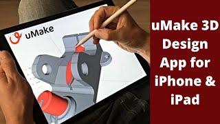 uMake 3D Modelling App for iPhone & iPad