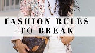 Break These 6 Rules NOW  Audrey A La Mode