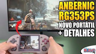 Anbernic RG353PS - TUDO o que SABEMOS sobre o NOVO Portátil