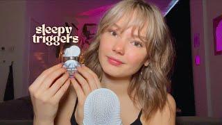 ASMR triggers to help you sleep long nail tapping crinkles and more