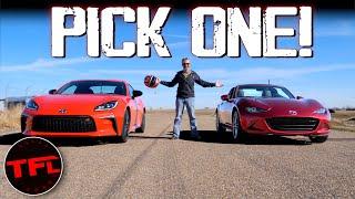 New Toyota GR86 vs Mazda Miata - Which One of These Budget Sports Cars Does The Former STIG Pick?