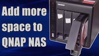 increase space on your qnap nas