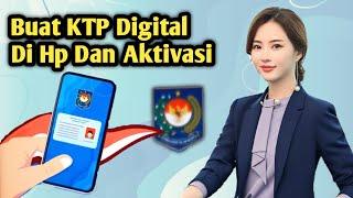 Cara Daftar KTP Digital Online Lewat Hp  Cara Aktivasi E KTP QR Kode Dukcapil