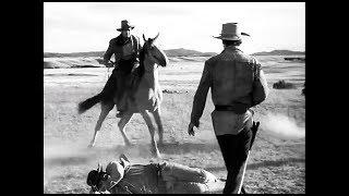 John Waynes Coolest Scenes #6 First Gunfight Red River 1948