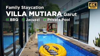 VILLA MUTIARA GARUT 4K Video - Villa Murah Terbaik Jaccuzi Private Pool BBQ View Pegunungan