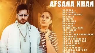 Afsana Khan All Songs 2023  Afsana Khan New Songs  All Hits Songs  Radio Jukebox 2023afsana song