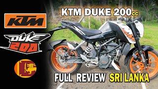 KTM DUKE 200 Full Review in Sinhala  Sri Lanka 