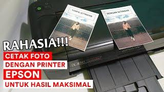 Cara Print Foto Agar Hasilnya Bagus  Printer Epson