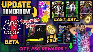 Huge Update Coming Tomorrow On EFOOTBALL 23  Progression Reset & Co-Op Mode Is Here In EFootball