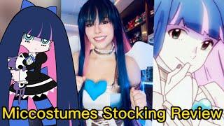 Miccostumes Panty Anarchy Cosplay Unboxing and Try On Review  Panty and Stocking with Garterbelt