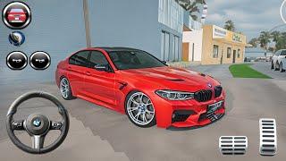 Modifiyeli BMW M5 Araba Sürüş Oyunu 2024 - BMW Drift & Park Simulator
