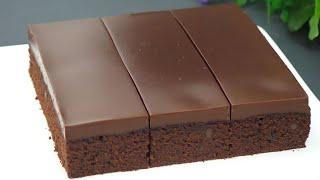 without egg without oven Delicate and delicious chocolate cake is very simple