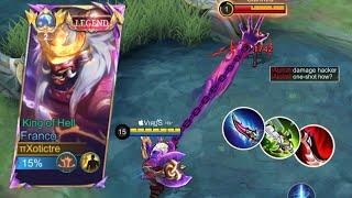 FRANCO BEST ONE HIT BUILD IS FINALLY HERE   must try  FULL DAMAGE BUILD FRANCO EXP LANE   MLBB