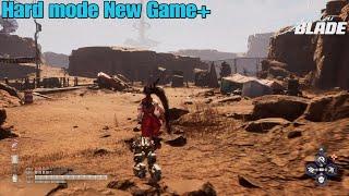 Stellar Blade New Game+ Hard Mode Walkthrough Pt IV - Wastelands Area 4KPS5