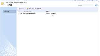 SSRS 2012 Part 10  Reporting Services Security   Player   LearnNowOnline