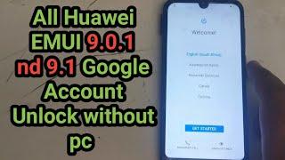 Huawei Y5 2019 AMN-LX2 9.0.1 Frp Bypass without pc 2020   All Huawei 9.0.1 Google Account Unlock