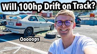 Testing My 100hp E36 Drift Hacks  Tricks Test on Track