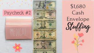 $1680 CASH ENVELOPE STUFFING  Sinking Funds  2021 SAVINGS CHALLENGES + Giveaway