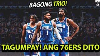 Grabe ang Lakas ng Philadelphia 76ers sa pagkuha nila kay Paul George  Lakas ng bagong trio