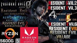 Resident Evil Series - Ryzen 5 5600G Vega 7 & 16GB RAM