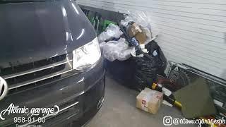 VW Multivan замена птф на светодиодные