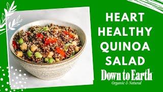 Heart Healthy Quinoa Salad  Live Hawaii Cooking Classes  Plant-Based