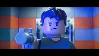 Baby vs. Buddy Fight Scene but in LEGO  Baby Driver  4K