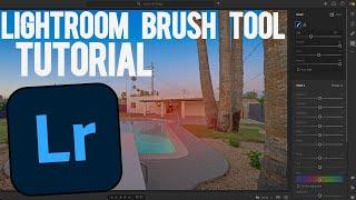 Adobe Lightroom 2022 Tutorial  Brush Tool