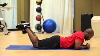 How to Lying Leg Curl With a Dumbbell at Home