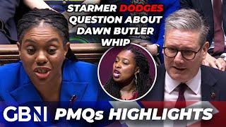 Starmer ADMITS Dawn Butler Badenoch blackface comment was UNACCEPTABLE but AVOIDS removing whip