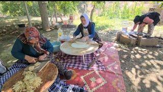 KÖY SAÇ MAKARNASI ERİŞTE NASIL OLUR HAMURDA NELER VAR? FADİME ABLAYLA MAKARNA YAPIMI BEZME ÇAY KEYFİ