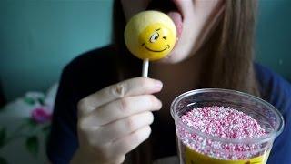 ASMR Lolipop with sprinkles