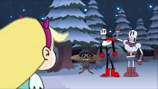 YTP Paperis and Papyrus try and defeat Star Butterfly also Sans is a table