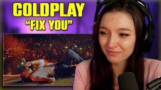 Coldplay - Fix You  FIRST TIME REACTION  Live In São Paulo