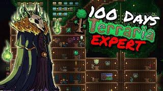 I Spent 100 Days In Terraria EXPERT Mode and Heres What Happened