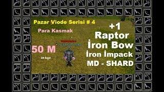 Knight Online # Steam Cypher # Pazar Serisi 50 M # Raptor  İron Bow İron İmpack  Md  Shard Al - Sat