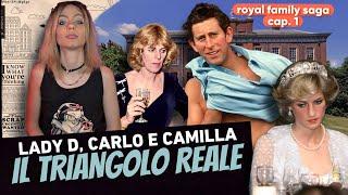 IL TRIANGOLO REALE DI LADY D CARLO E CAMILLA