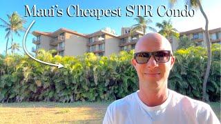 Affordable MAUI Beachfront VACATION Rental Condo for SALE - Lowest PRICE on MAUI 