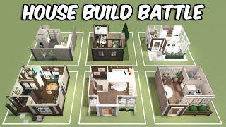 100K HOUSE BUILD BATTLE in BLOXBURG