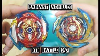 Radiant Achilles BTB Battle  part 37  Beyblade Burst Sparking  ベイブレードバーストスーパーキング