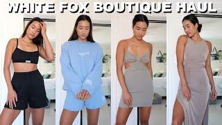 WHITE FOX BOUTIQUE HAUL  Summer Clothing Loungewear + GIVEAWAY