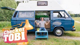 Der Camping-Check  Reportage für Kinder  Checker Tobi