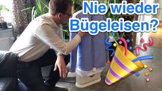 Funktionieren Bügelautomaten wirklich? Nie wieder Hemden Bügeln?