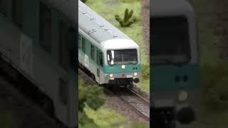 DB Regiozug auf toller Modellbahn Anlage - H0 Modelleisenbahn